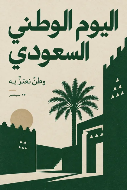 بوستر اليوم الوطني ٢٠٢٦